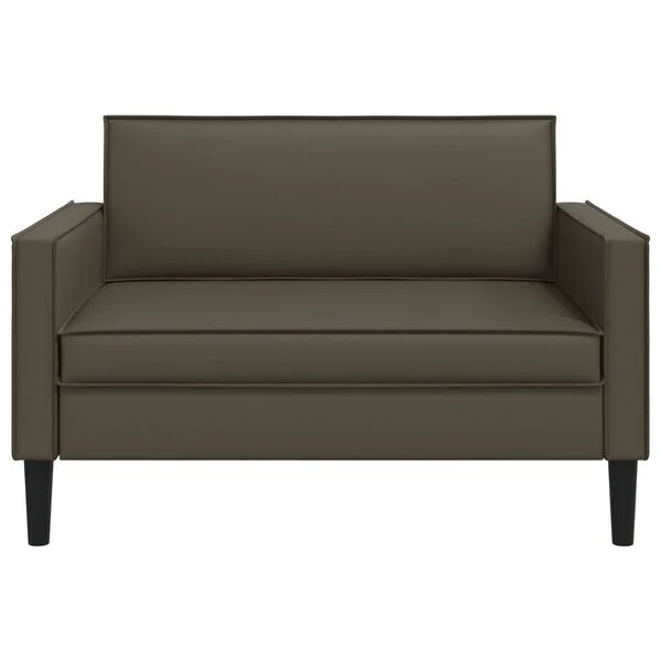 vidaXL XXL-Sessel Braun Kunstleder