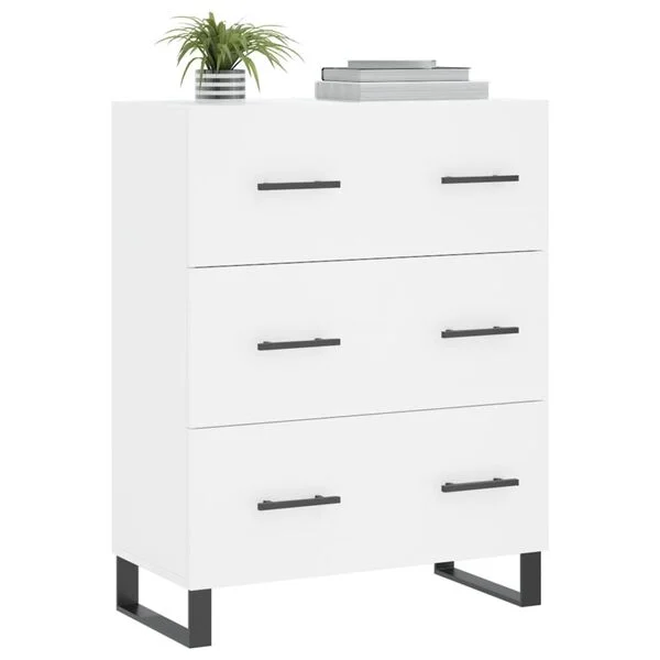 vidaXL Sideboard Weiß 69, 5x34x90 cm Holzwerkstoff