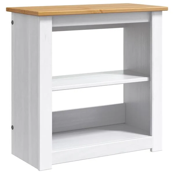 vidaXL Aquariumständer PANAMA Weiß und Braun 60 x 30 x 60 cm 150 kg