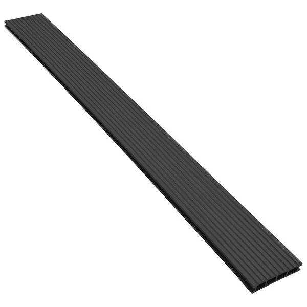 vidaXL Terrassendiele 120 stk. Schwarz WPC