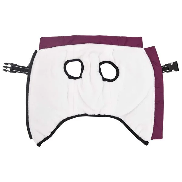 vidaXL Hundemantel Lila L40 Fleece und Polyester