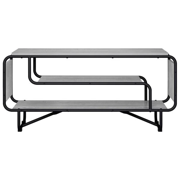 vidaXL TV-Ständer 98 x 36 x 45 cm Sonoma-Grau Holzwerkstoff