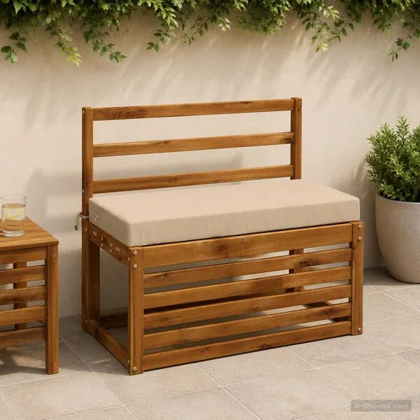 vidaXL 2-teilige Bankkissen SOEST 2 stk. 100 % Polyester Creme