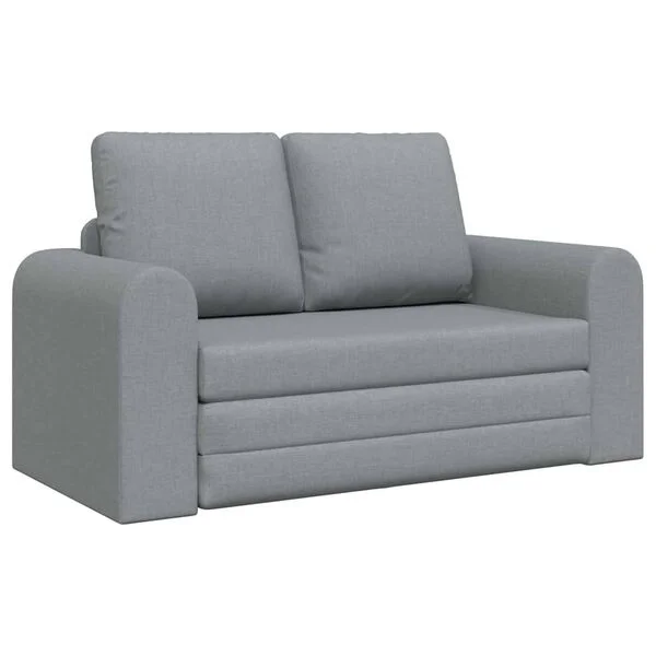 vidaXL Schlafsofa Hellgrau 148 x 71 x 83 cm Stoff