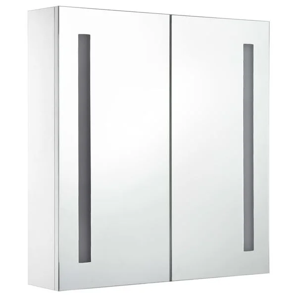 vidaXL LED-Spiegelschrank 60x14x62 cm