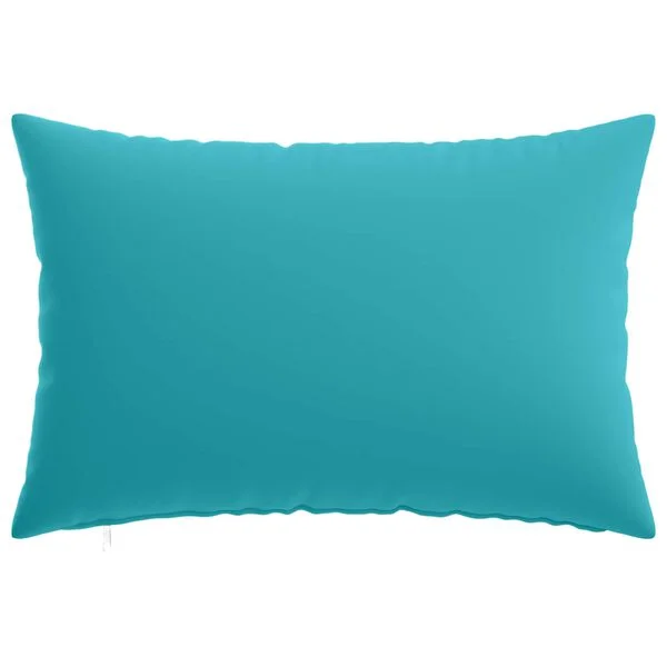 vidaXL Kissenbezug 6 pcs HEERLEN Türkis 50 x 75 cm Polyester