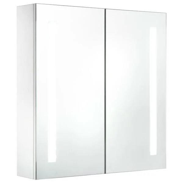 vidaXL LED-Spiegelschrank 60x14x62 cm