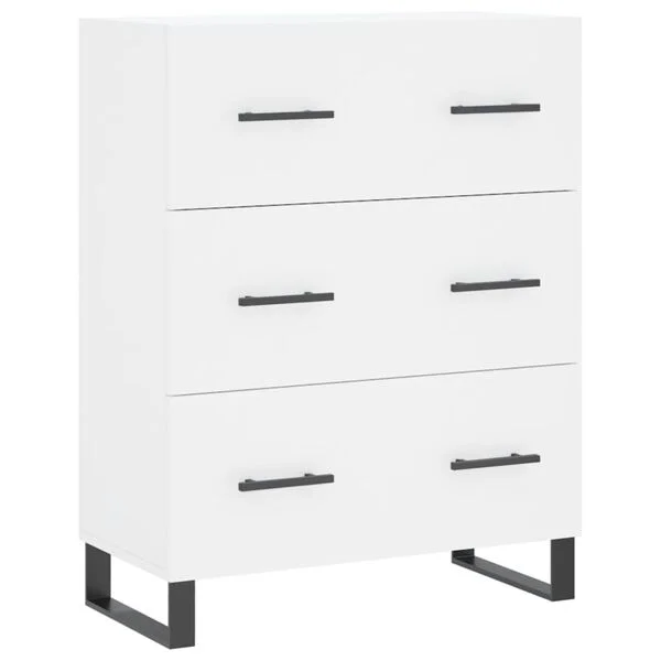 vidaXL Sideboard Weiß 69, 5x34x90 cm Holzwerkstoff